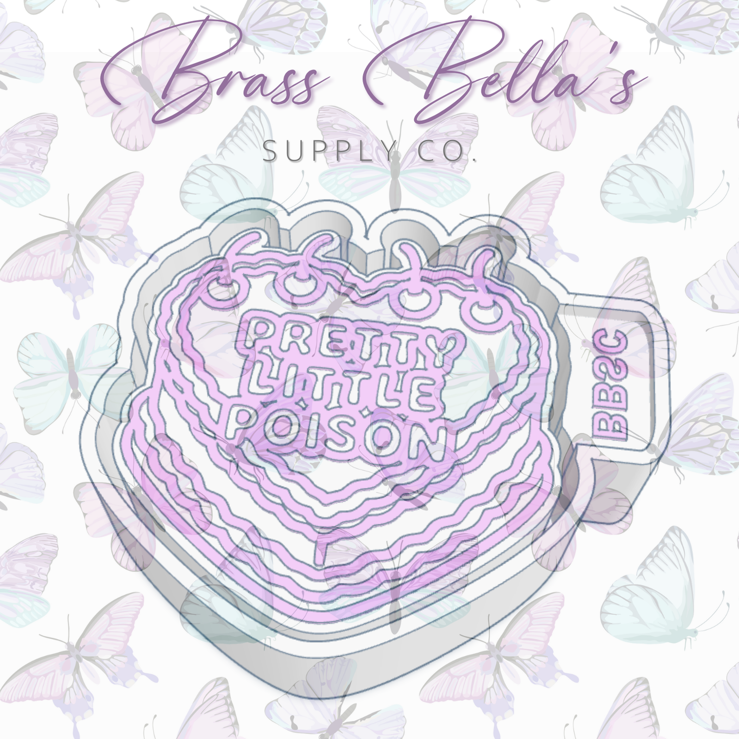 Pretty Little Poison Cake - Freshie Mold