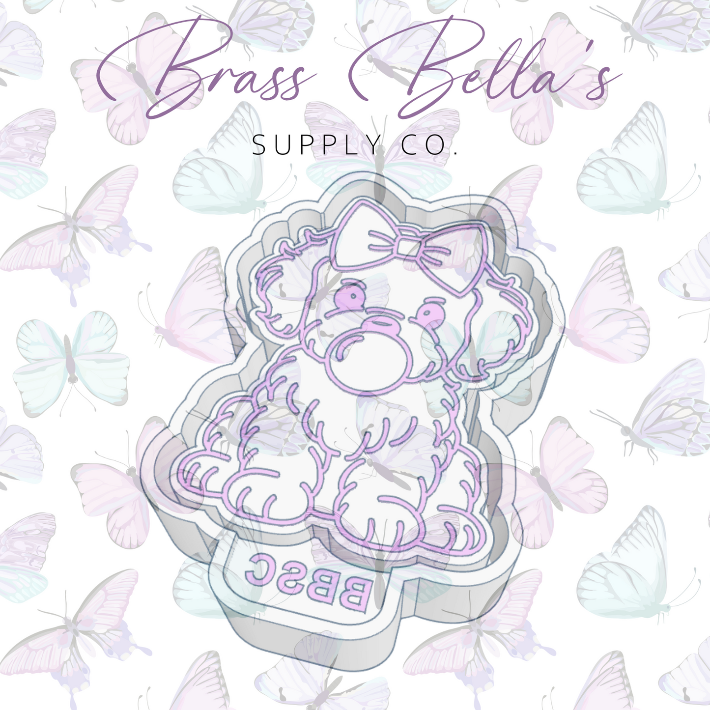 Freshie Mold - Doodle w/ Bubble & Bow
