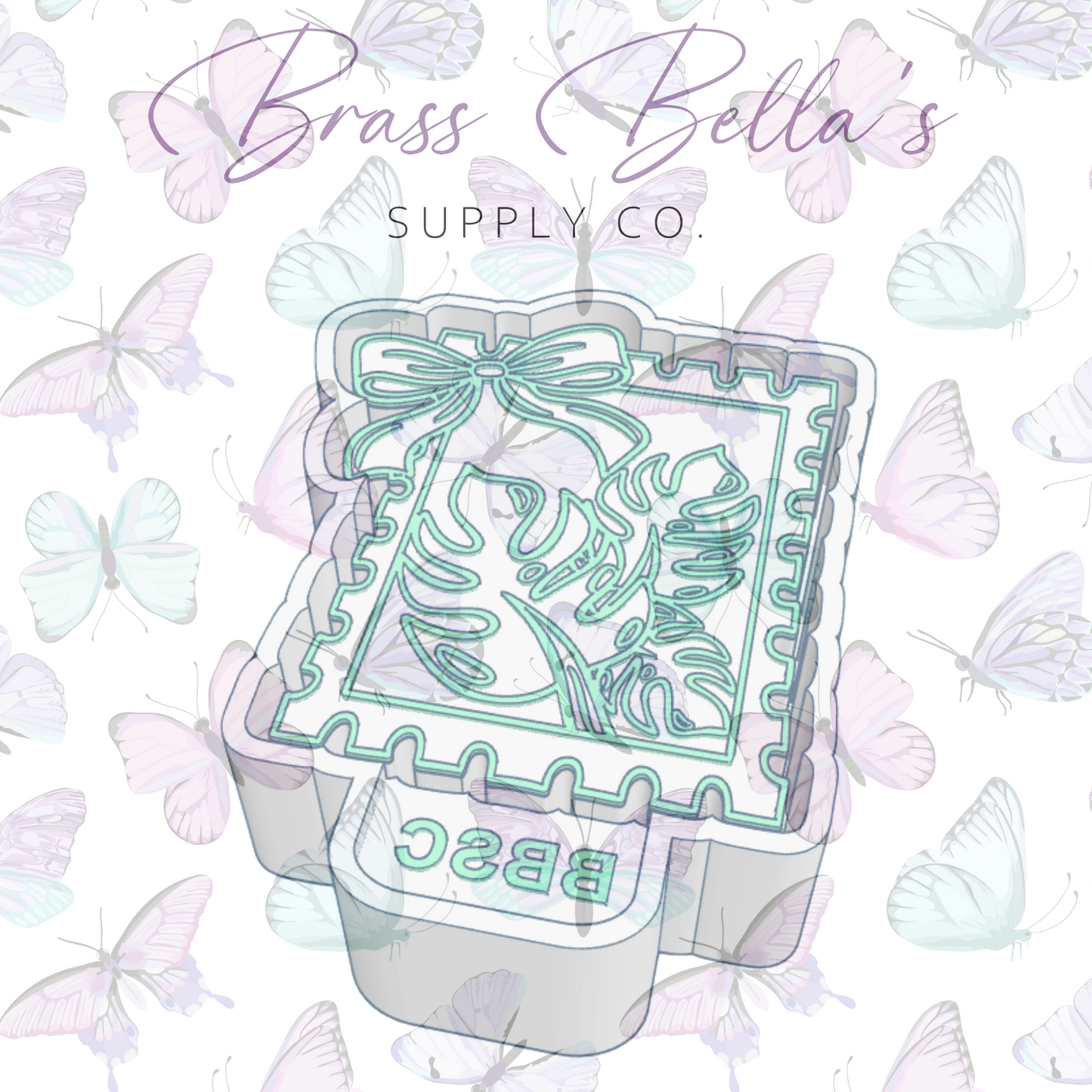 Freshie Mold - Monstera Stamp