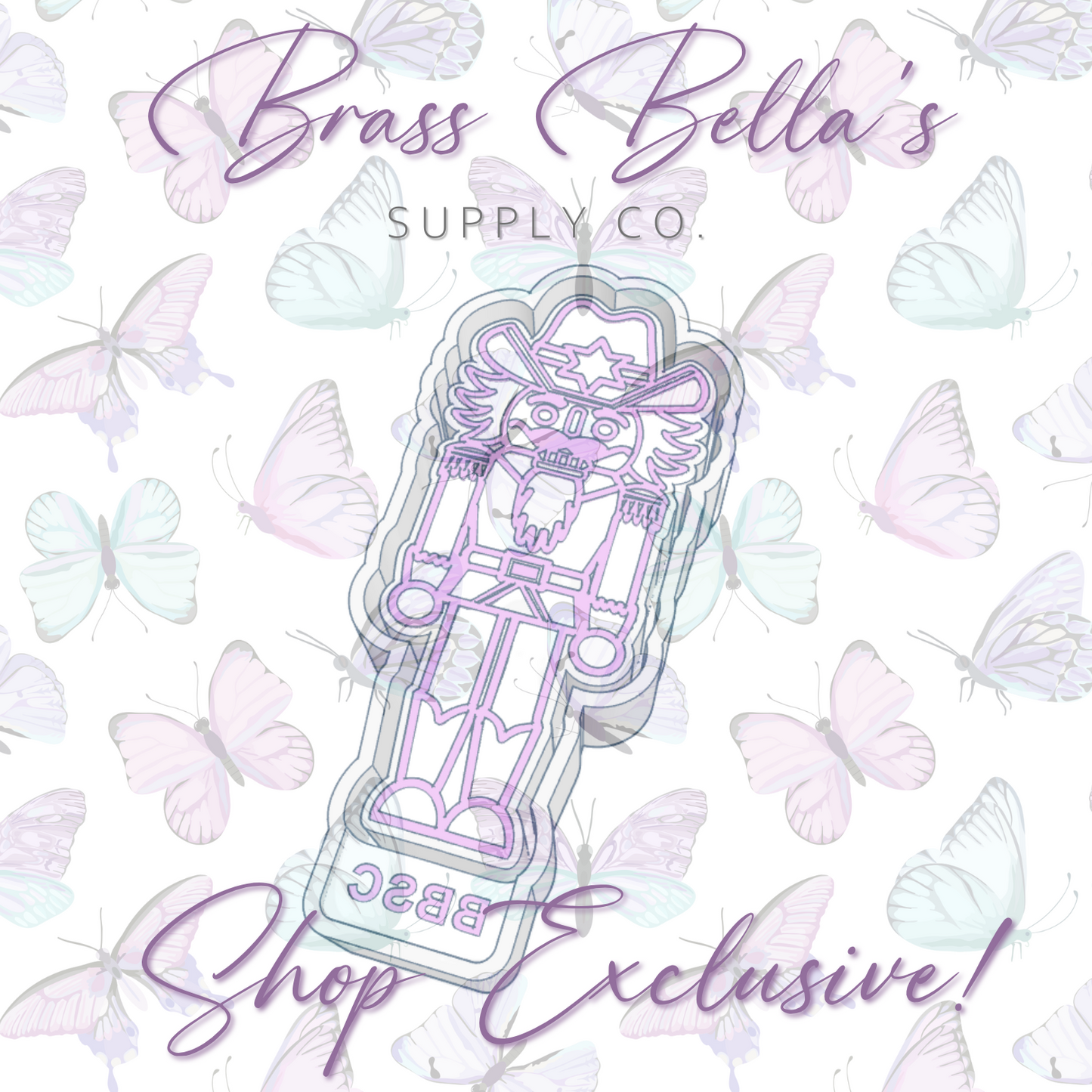 Cowboy Nutcracker - BBSC EXCLUSIVE - Freshie Mold
