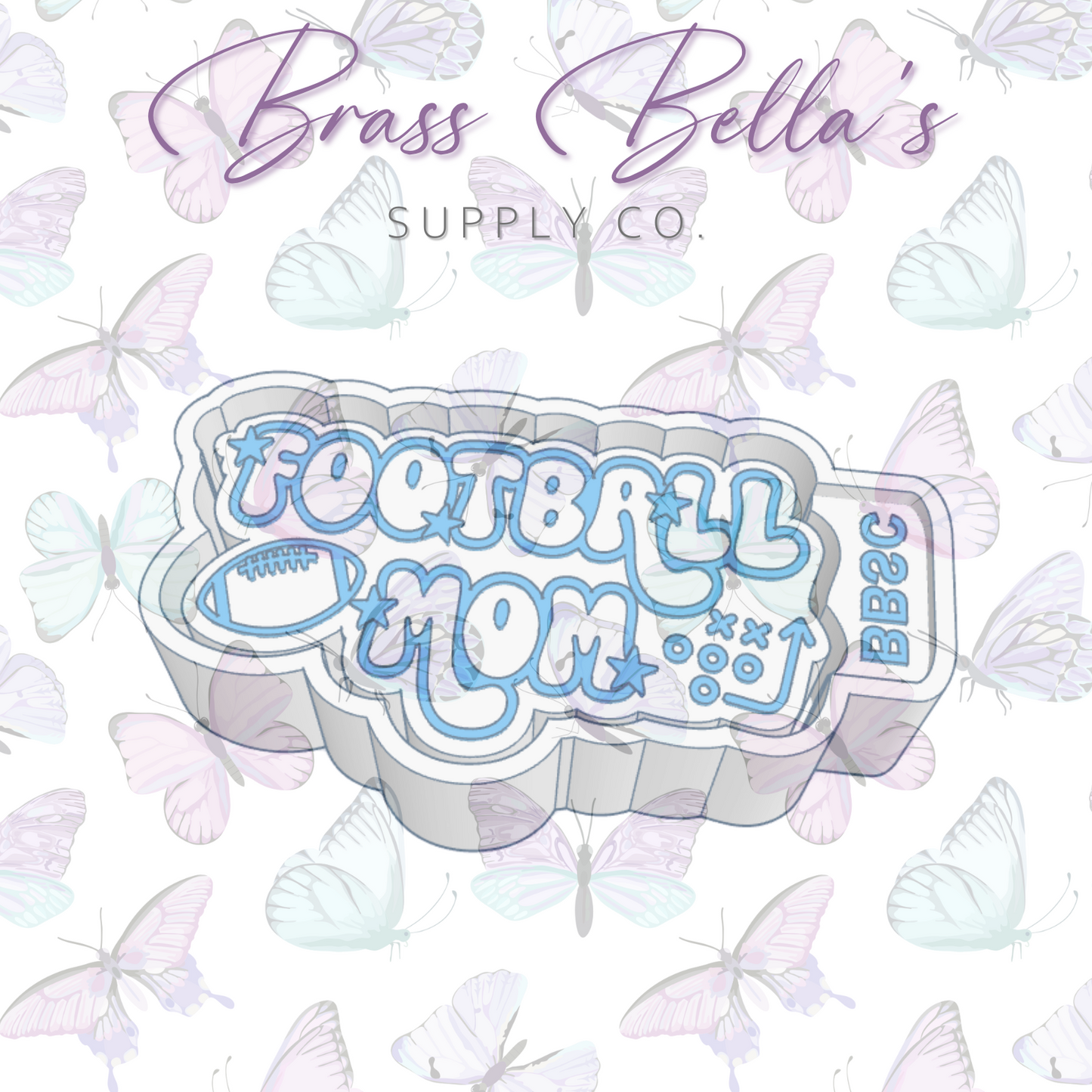 Football Mom - Freshie Mold