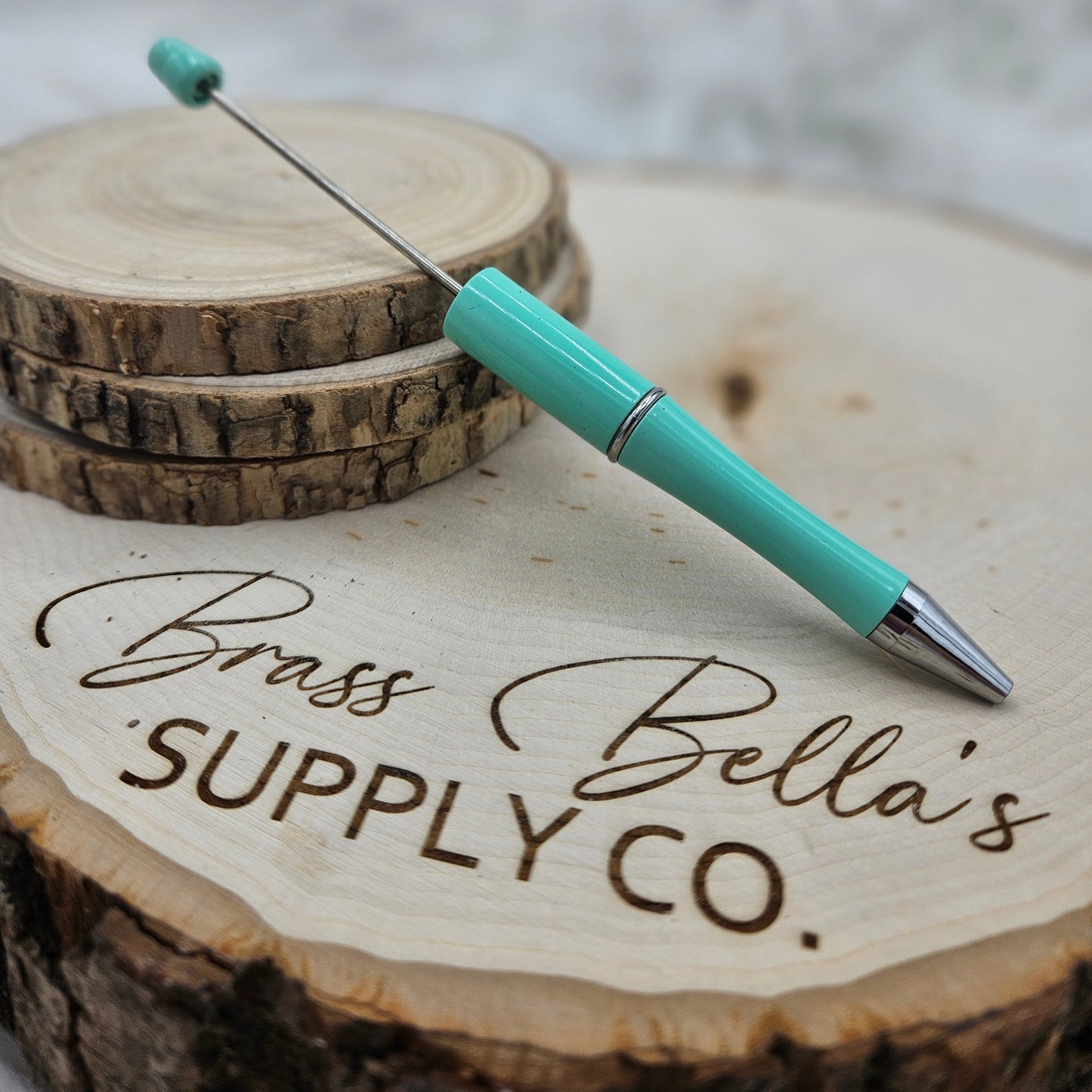 Beadable Pen - Mint