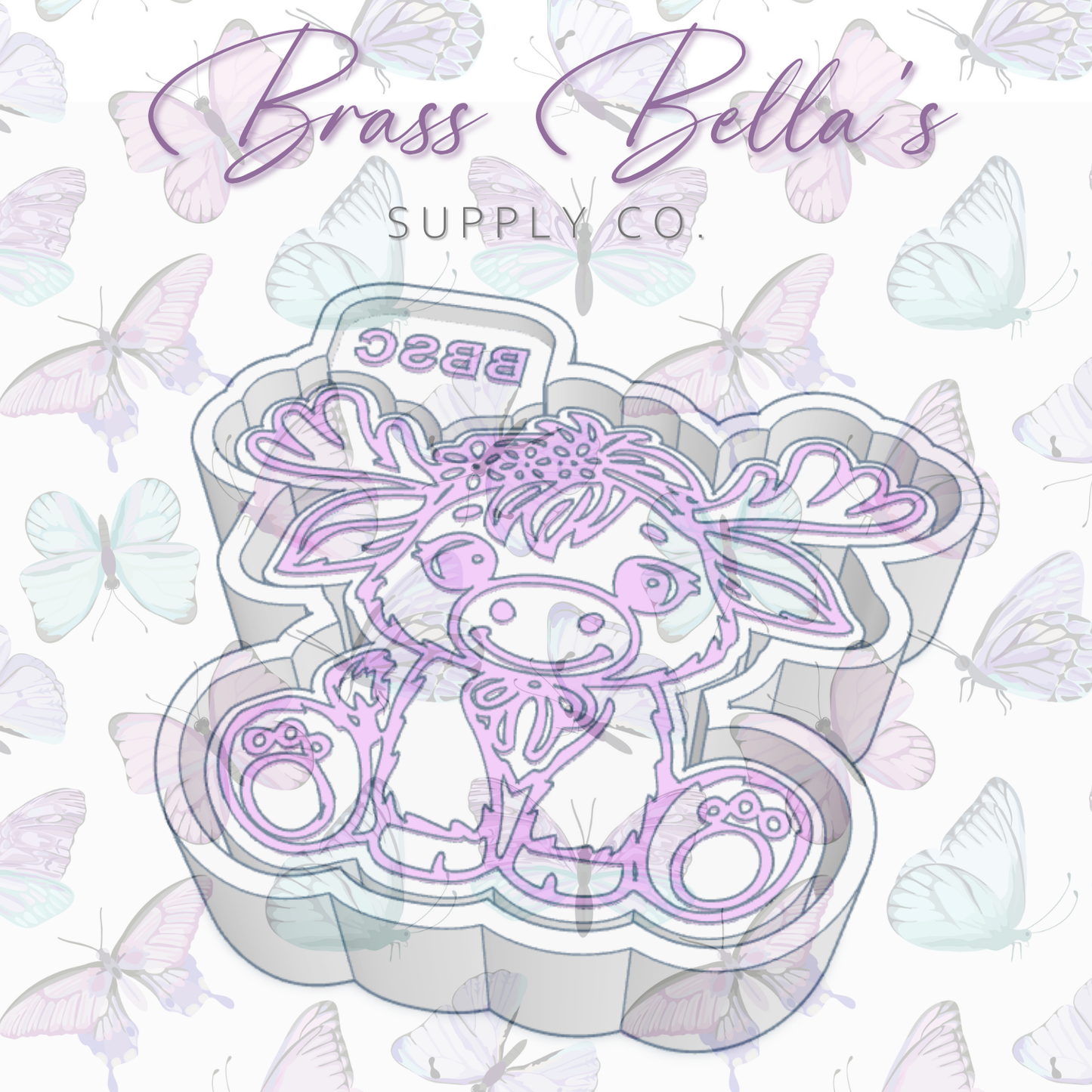 Boho Reindeer - Freshie Mold