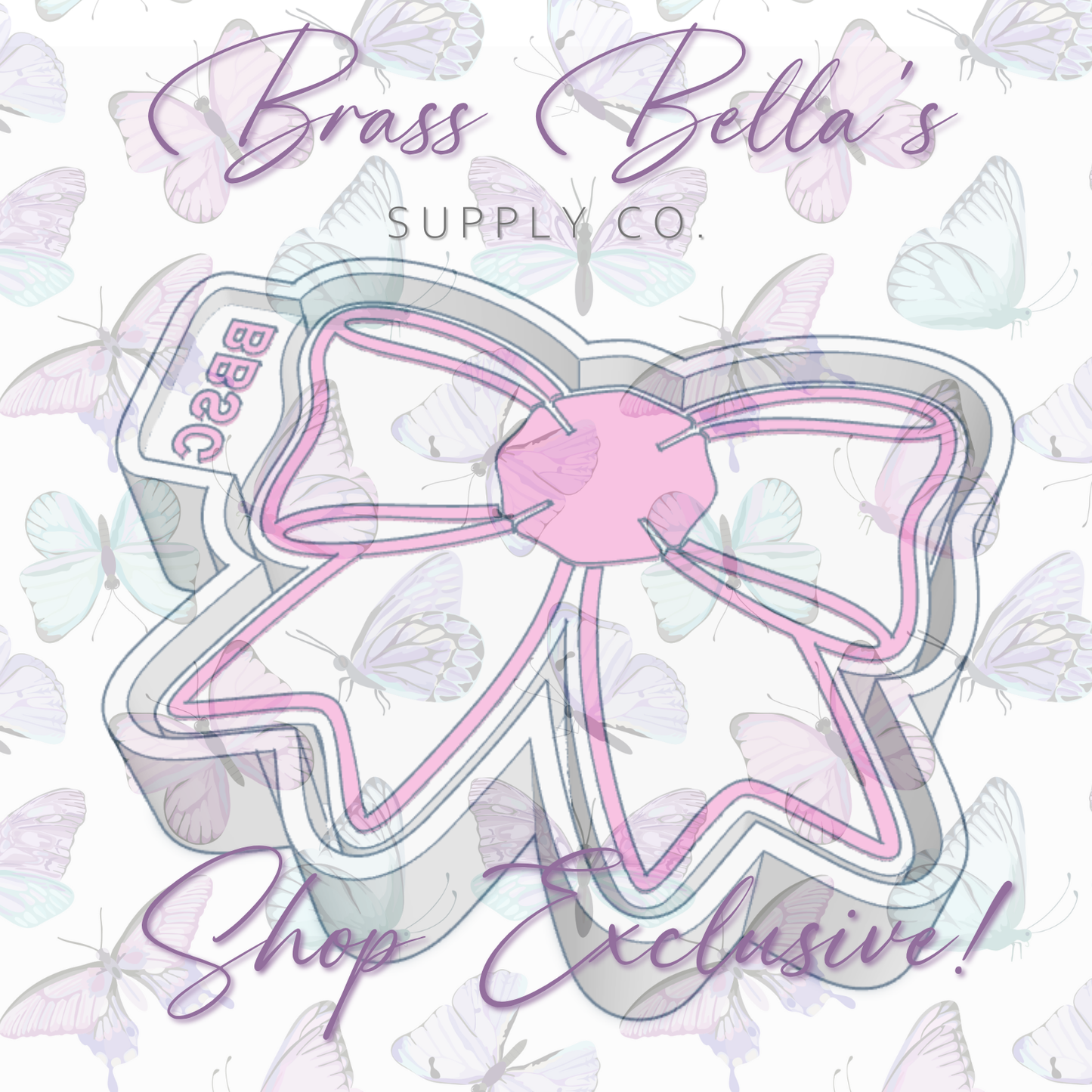 Bow - Firefighter Maltese Cross - BBSC Exclusive - Freshie Mold