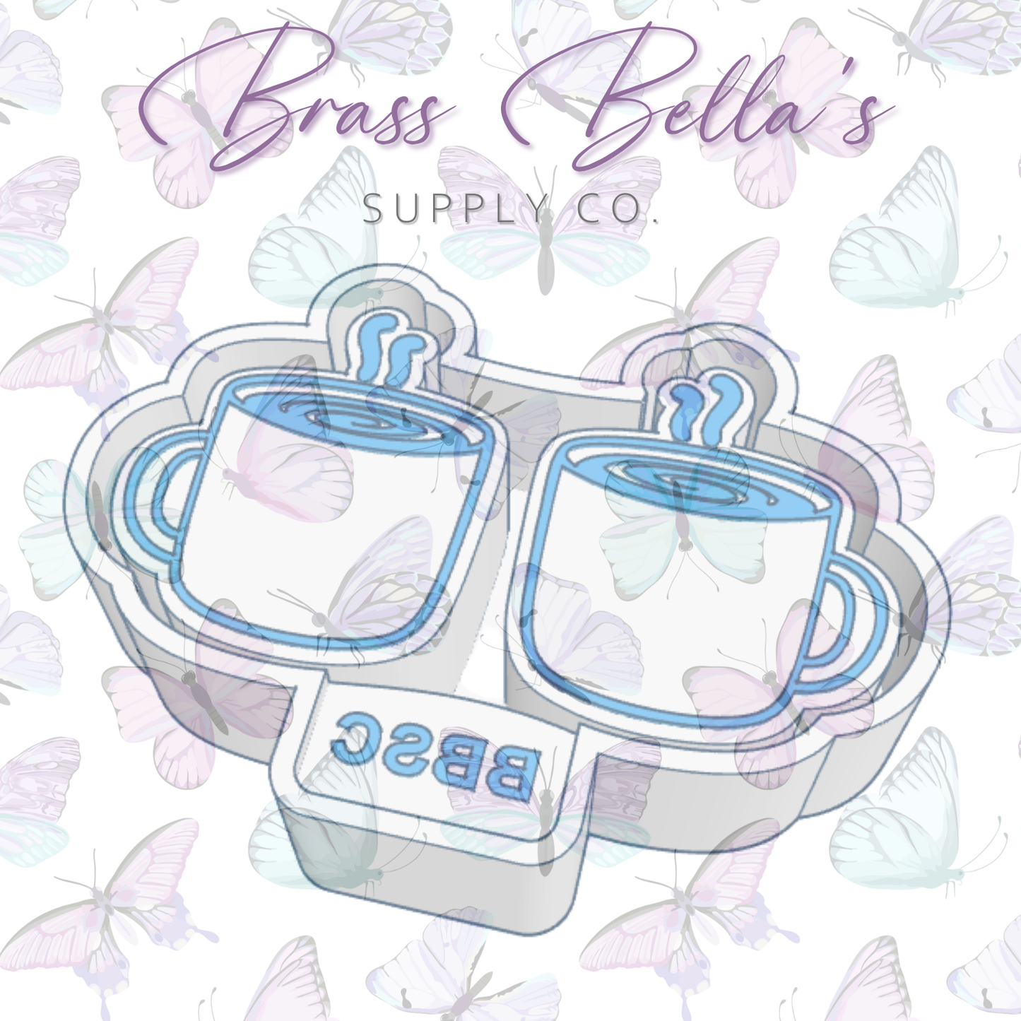 Coffee Mug Vent Size - Freshie Mold