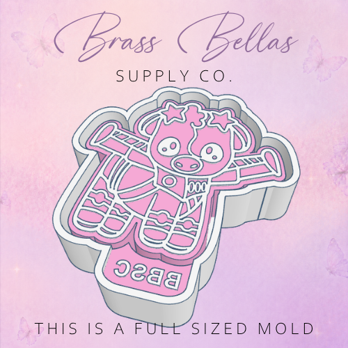 Cow - Ts Astronaut - Freshie Mold