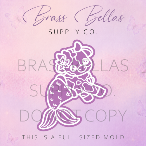 Cow - Under the Sea Mermaid - Freshie Mold