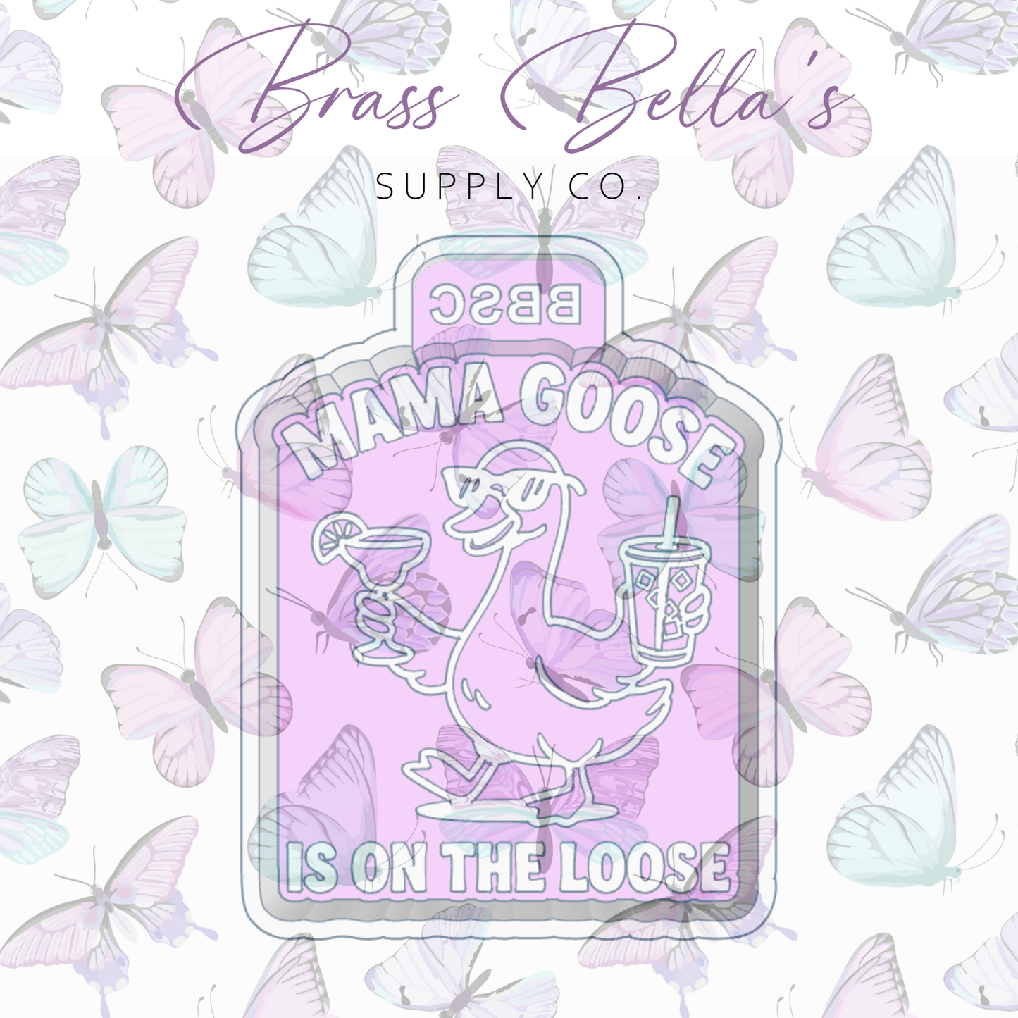 Mama Goose is on the Loose - Freshie Mold