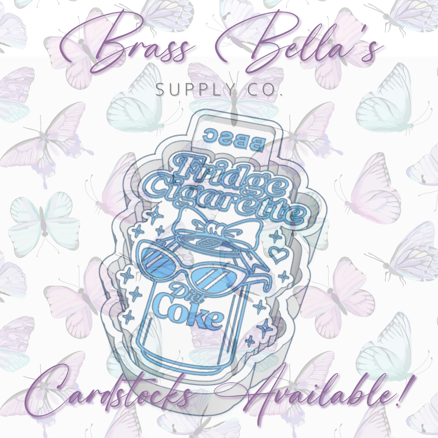 Fridge Cigarette - Diet Coke - Freshie Mold