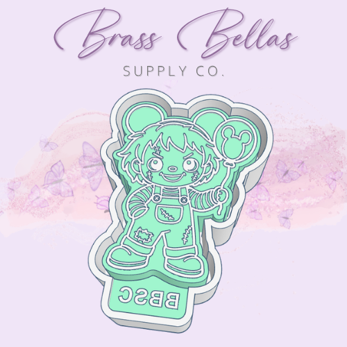 Horror Cutie - Bad Guy w/ Mouse Balloon - Freshie Mold