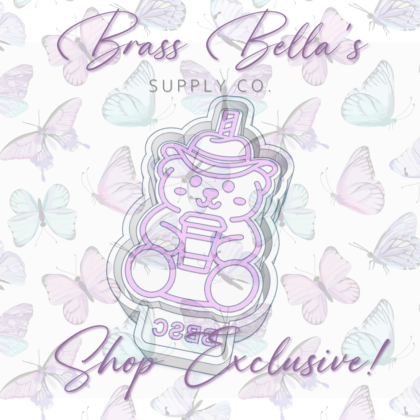 Starbs Cowboy Bear - BBSC Exclusive - Freshie Mold