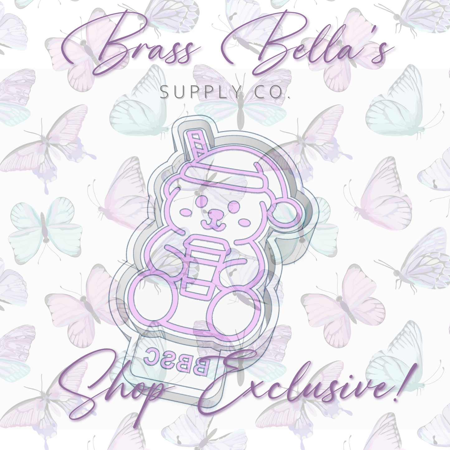 Starbs Santa Bear - BBSC Exclusive - Freshie Mold