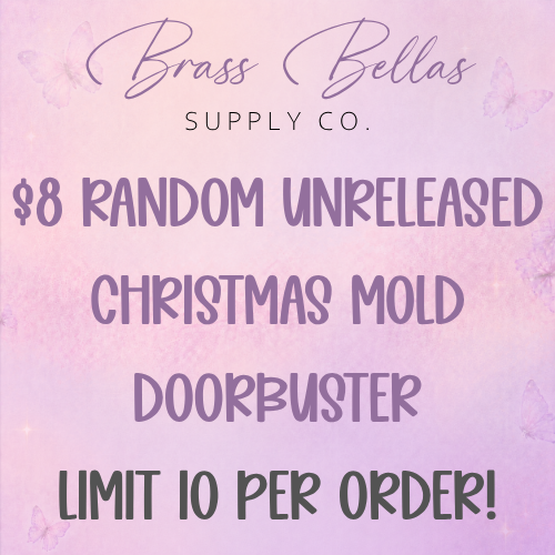 DOORBUSTER - $8 Random Christmas Mold (LIMIT 10 PER ORDER)