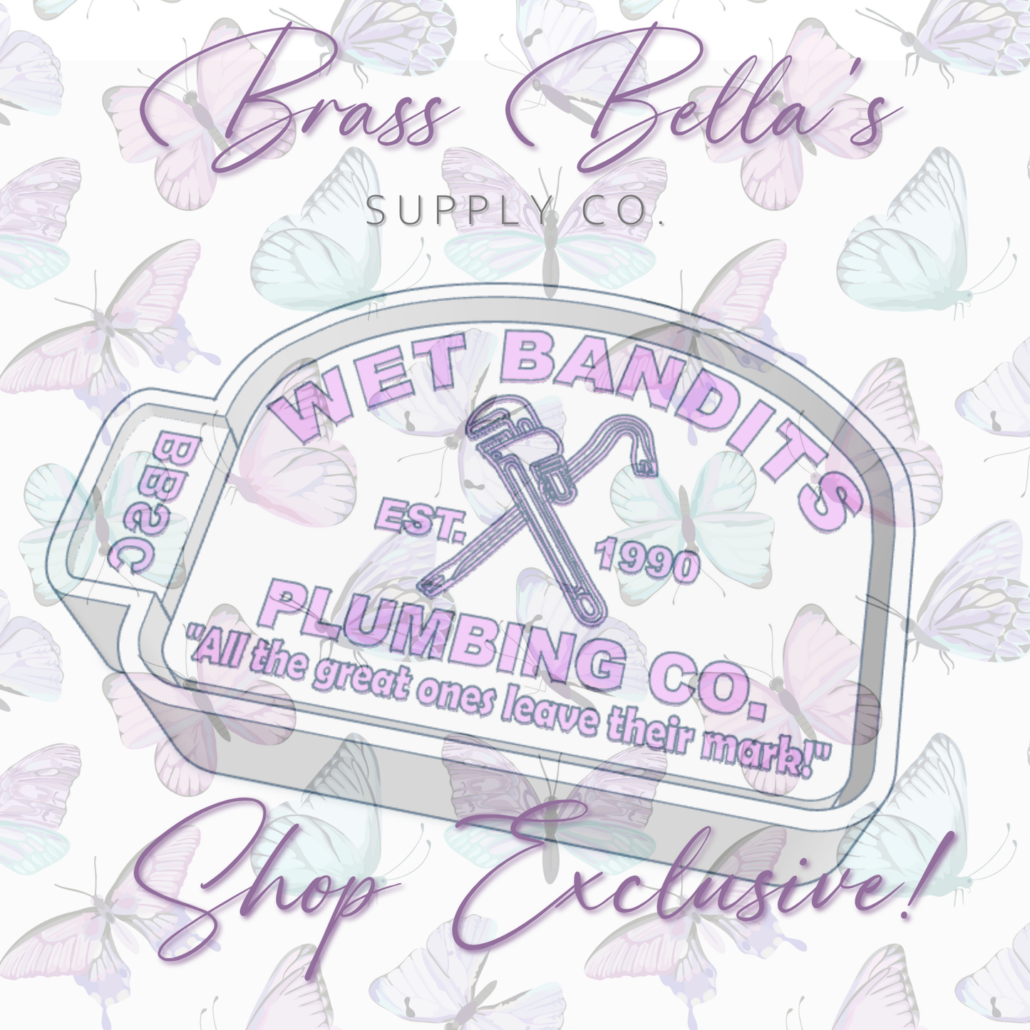 Wet Bandits Plumbing Co. - Home Alone Inspired - BBSC Exclusive - Freshie Mold