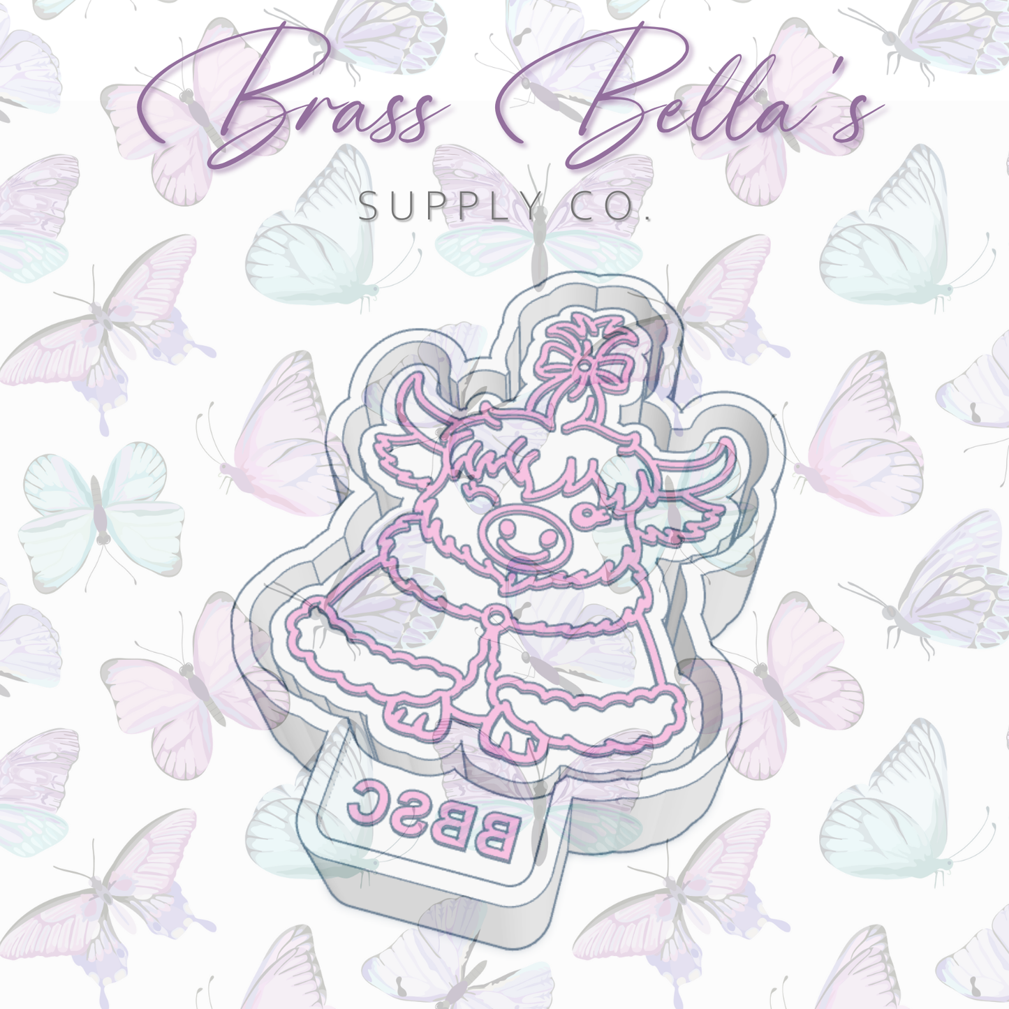 Cindy Lou Moo - Freshie Mold