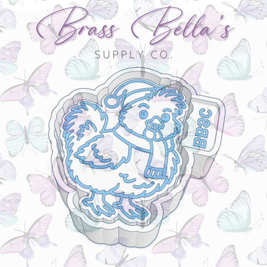 Christmas Silkie Chicken - Freshie Mold