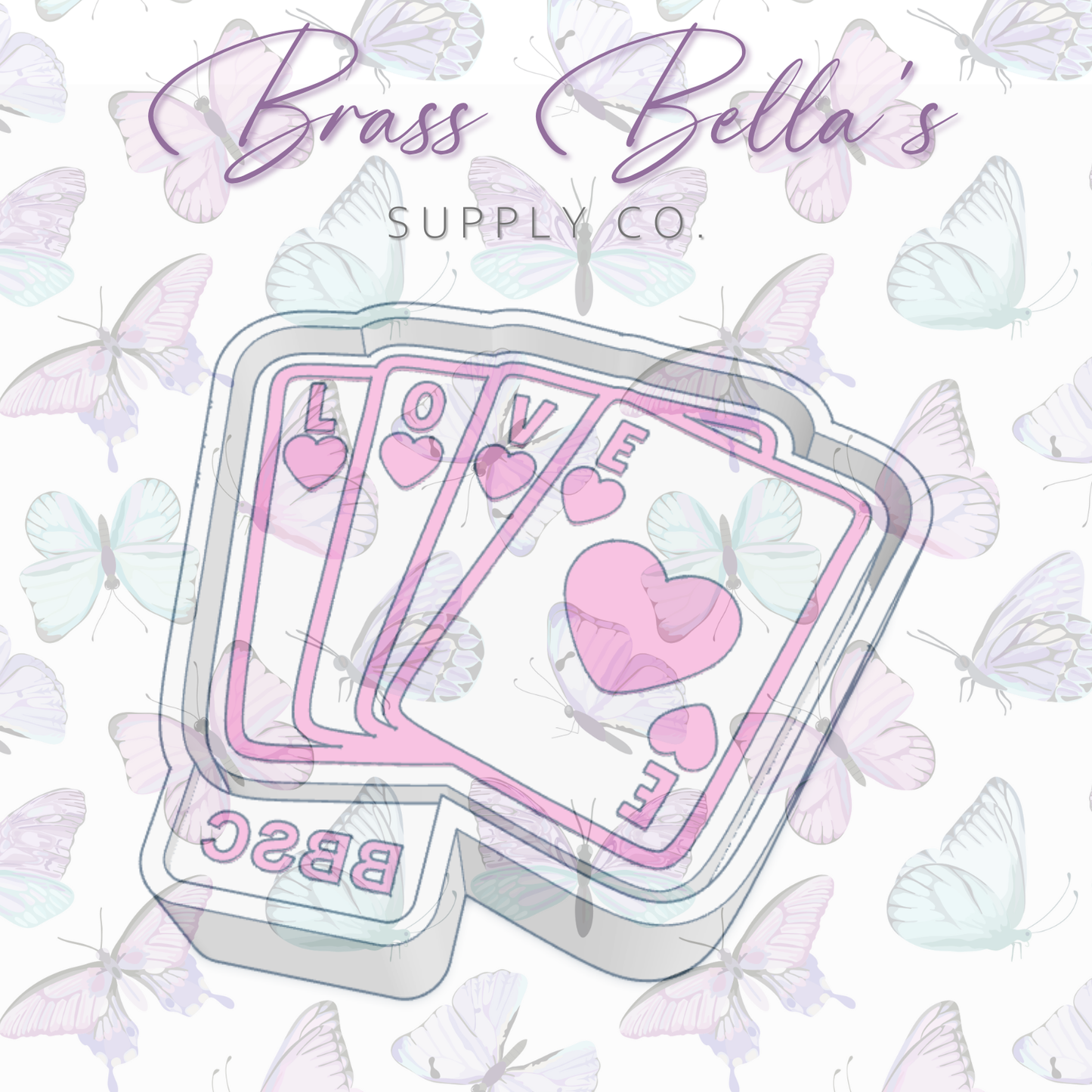 Love Cards - Freshie Mold