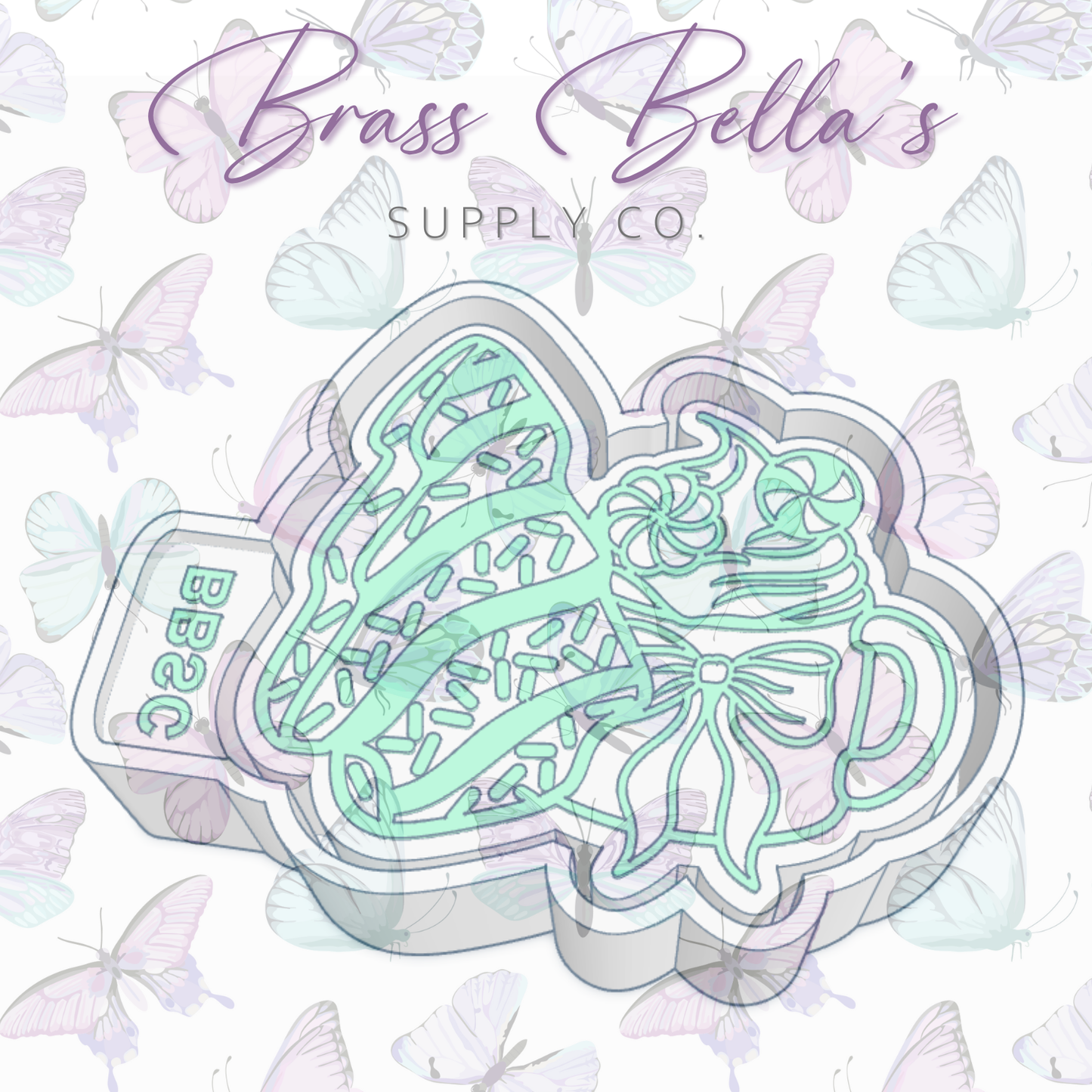 Christmas Cocoa & Snack Cake - Freshie Mold