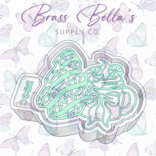 Christmas Cocoa & Snack Cake - Freshie Mold