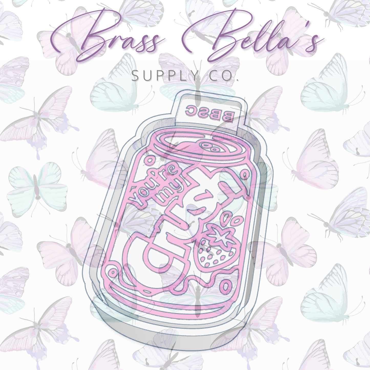 You're My Crush - Strawberry - Freshie Mold