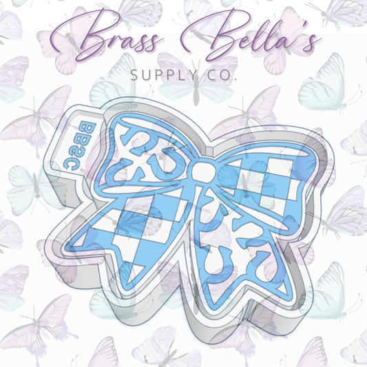 Bow - Horseshoes & Checkers - Freshie Mold