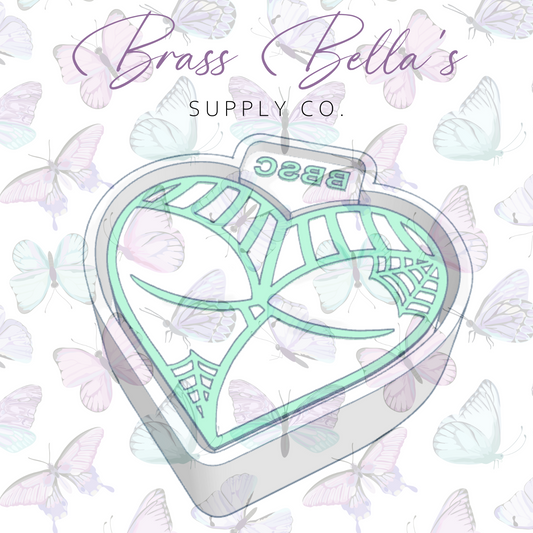 Freshie Mold - Spooky Heart Bum