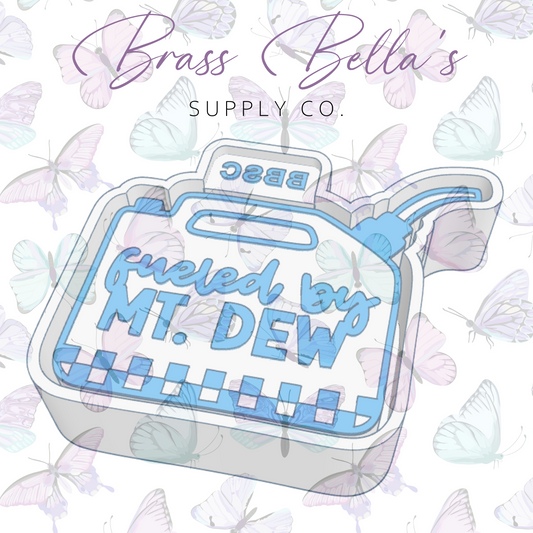 Freshie Mold - Fueled by Mt. Dew