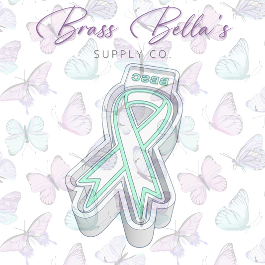 Freshie Mold - Awareness Ribbon - Style 2 - Regular Size