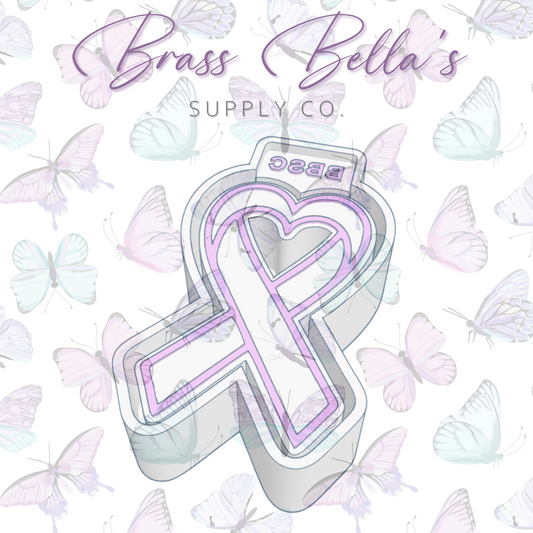 Freshie Mold - Awareness Ribbon - Style 3 - Regular Size