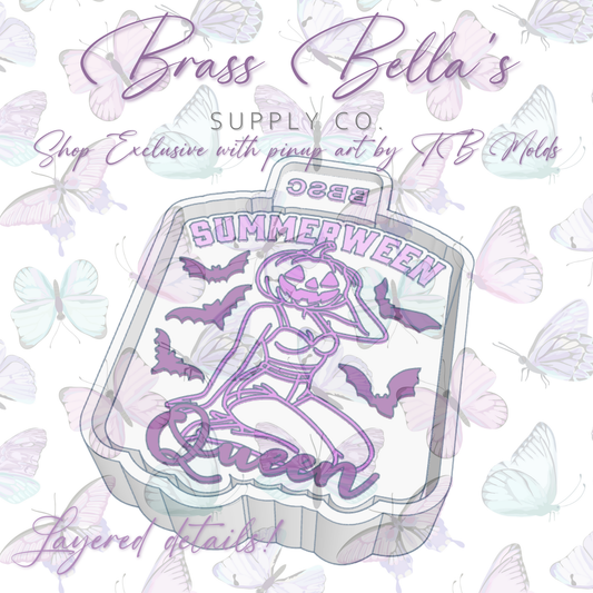 Freshie Mold - BBSC Exclusive - Summerween Queen Pinup