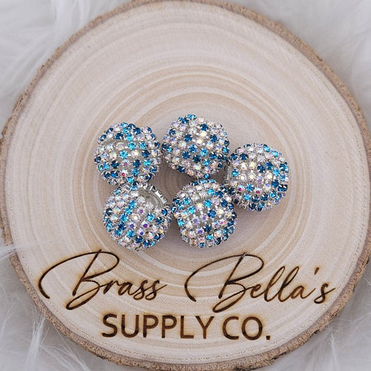 16mm - Chain Rhinestone - Oceanic & Clear AB