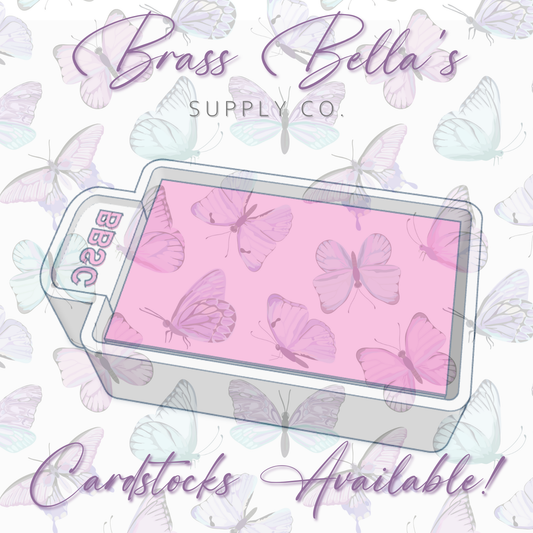 4"x2.5" Rectangle (base for cardstocks) - Freshie Mold