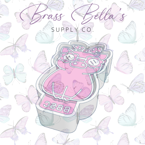 Freshie Mold - Groovy Cute Piglet