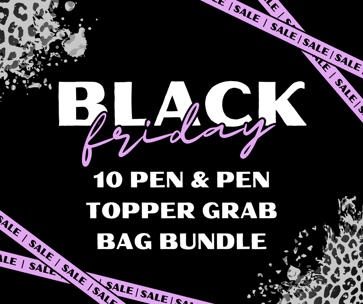 DOORBUSTER! 10 Pen & Pen Topper Grab Bag Bundle