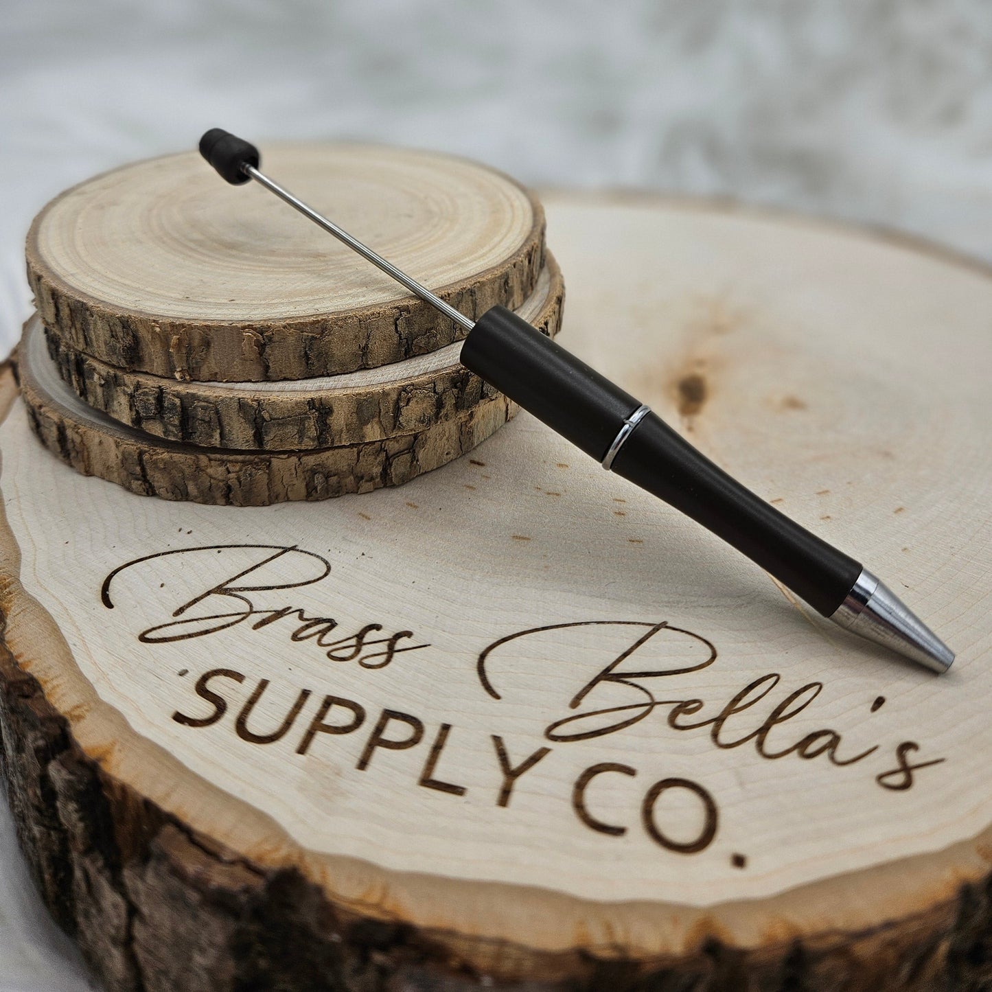 Beadable Pen - Dark Coffee Brown