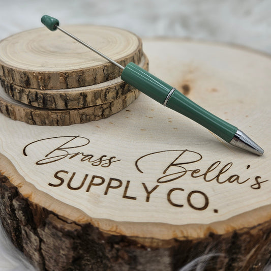Beadable Pen - Dark Sage