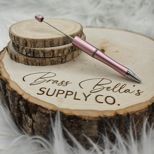 Beadable Pen - Pearl Mauve