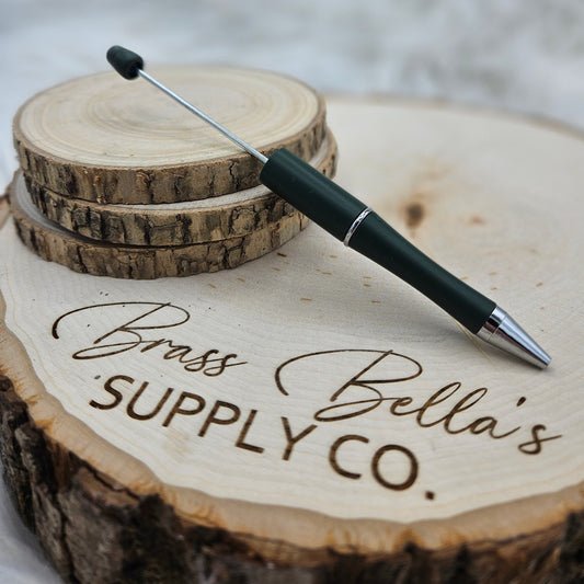 Beadable Pen - Dark Forest Green