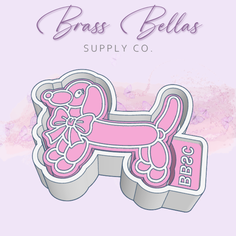 Balloon Dog - Girlie Wiener - BBSC EXCLUSIVE - Freshie Mold