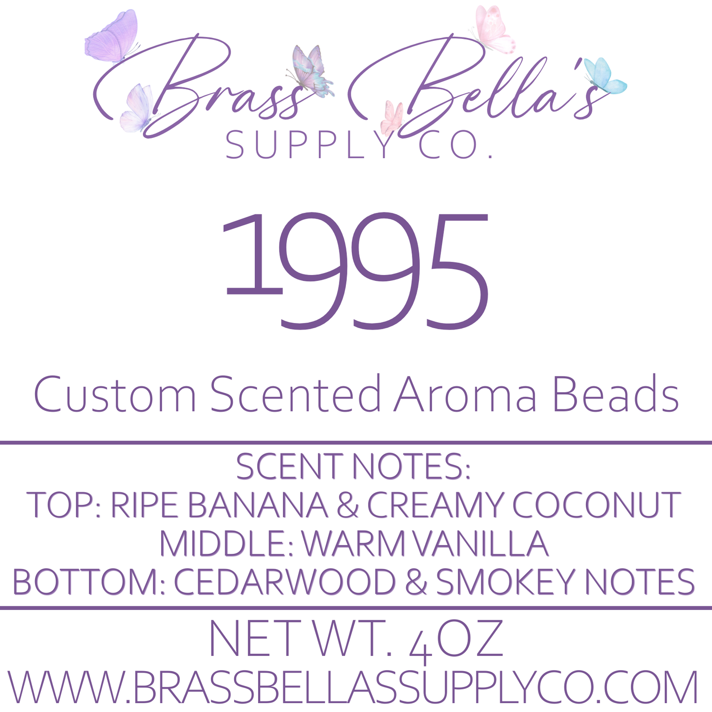 1995 - Custom Scented Aroma Beads - BBSC Exclusive