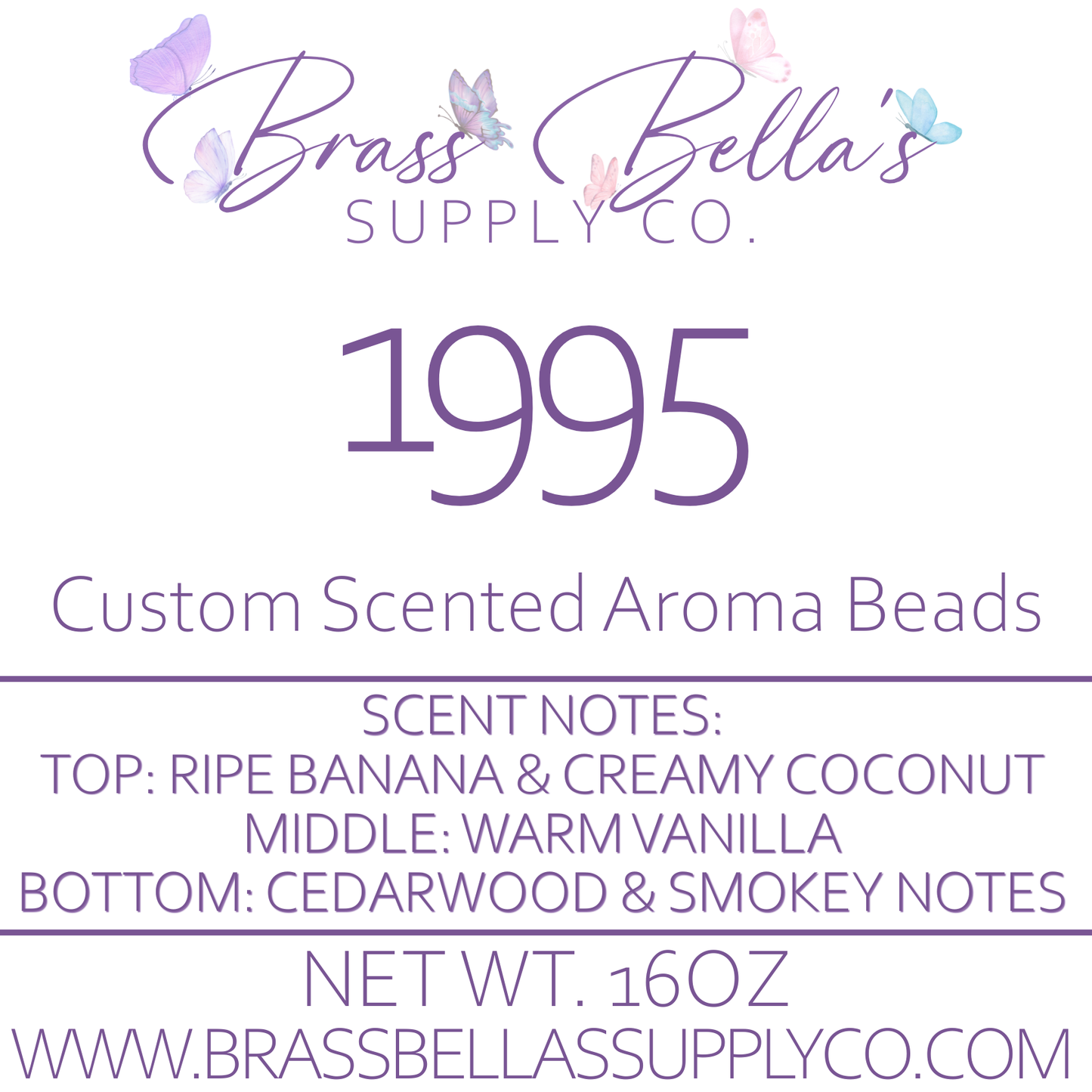 1995 - Custom Scented Aroma Beads - BBSC Exclusive