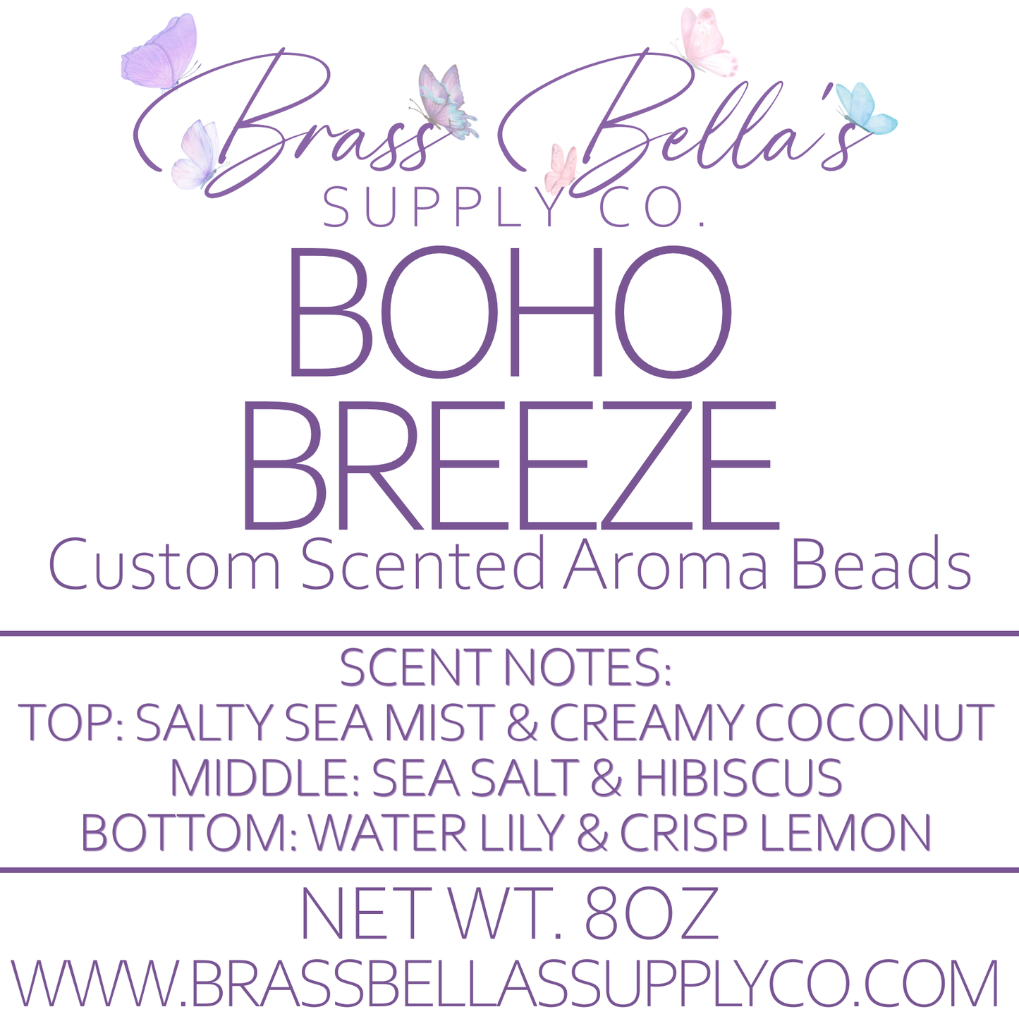 Boho Breeze - Custom Scented Aroma Beads - BBSC Exclusive