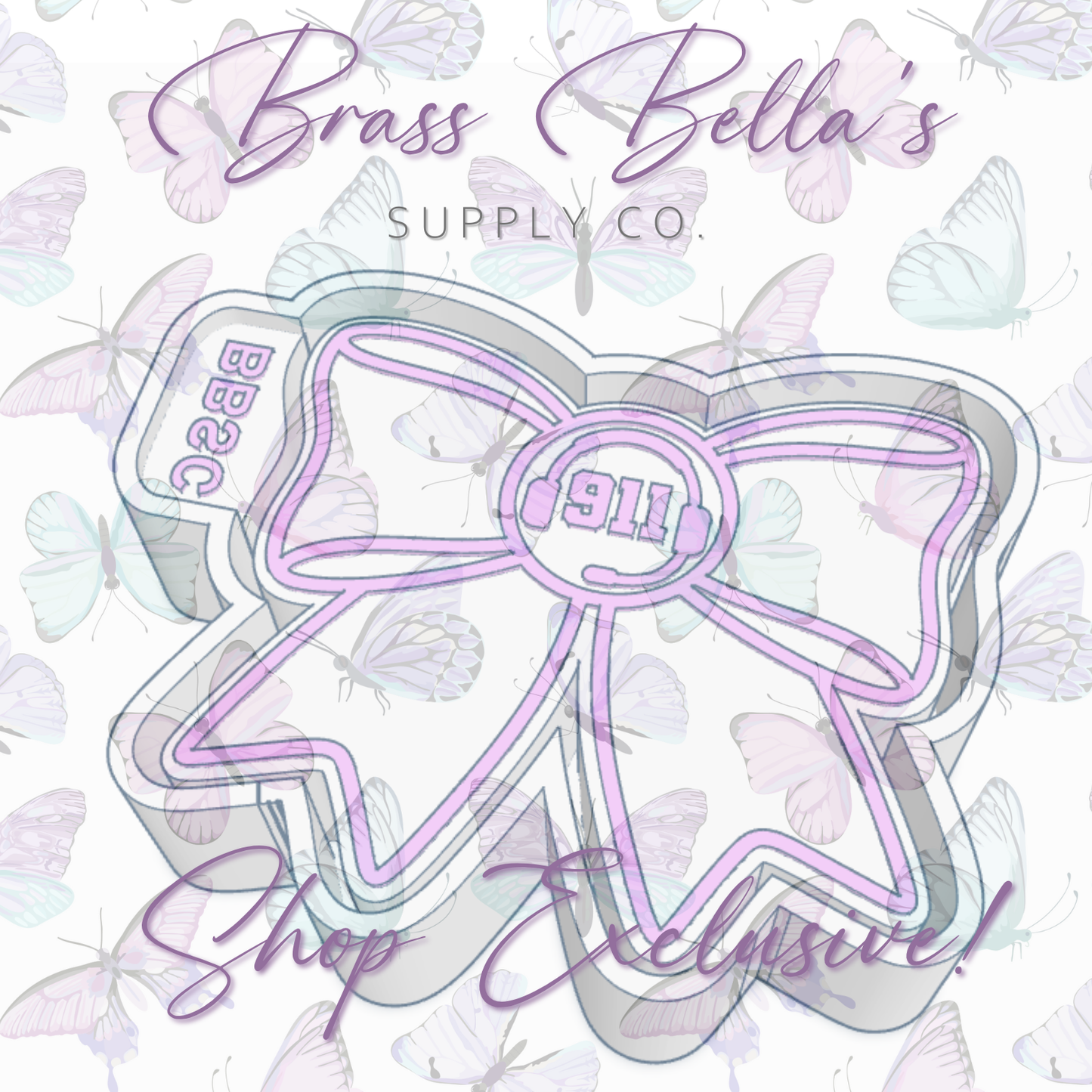 Bow - 911 Dispatcher - BBSC Exclusive - Freshie Mold