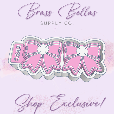 Bow - Firefighter Maltese Cross - VENT SIZE - BBSC EXCLUSIVE - Freshie Mold