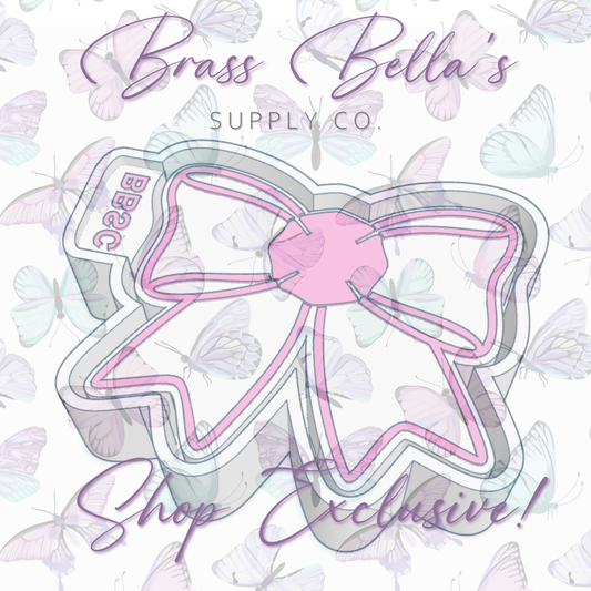 Bow - Firefighter Maltese Cross - BBSC Exclusive - Freshie Mold