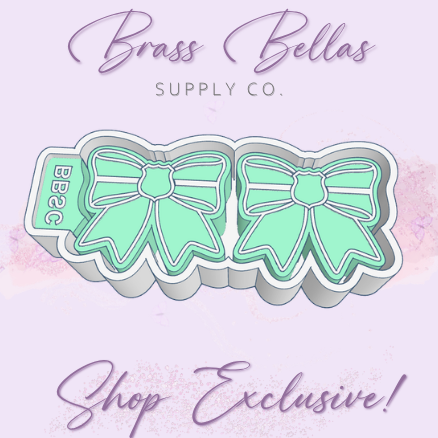 Bow - Police Shield - VENT SIZE - BBSC EXCLUSIVE - Freshie Mold