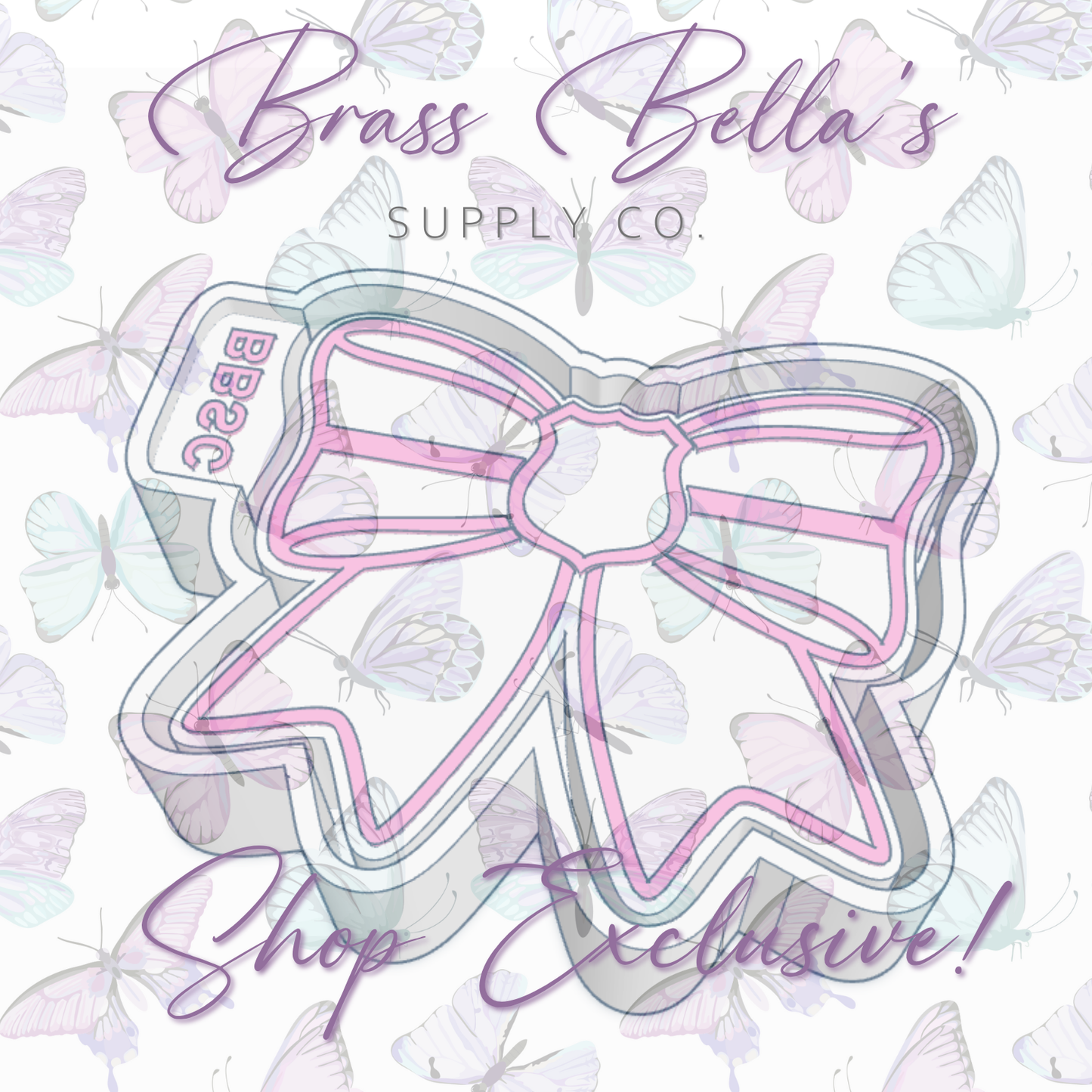 Bow - Police Shield - BBSC Exclusive - Freshie Mold