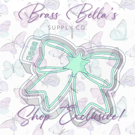 Bow - Sheriff's Star - BBSC Exclusive - Freshie Mold
