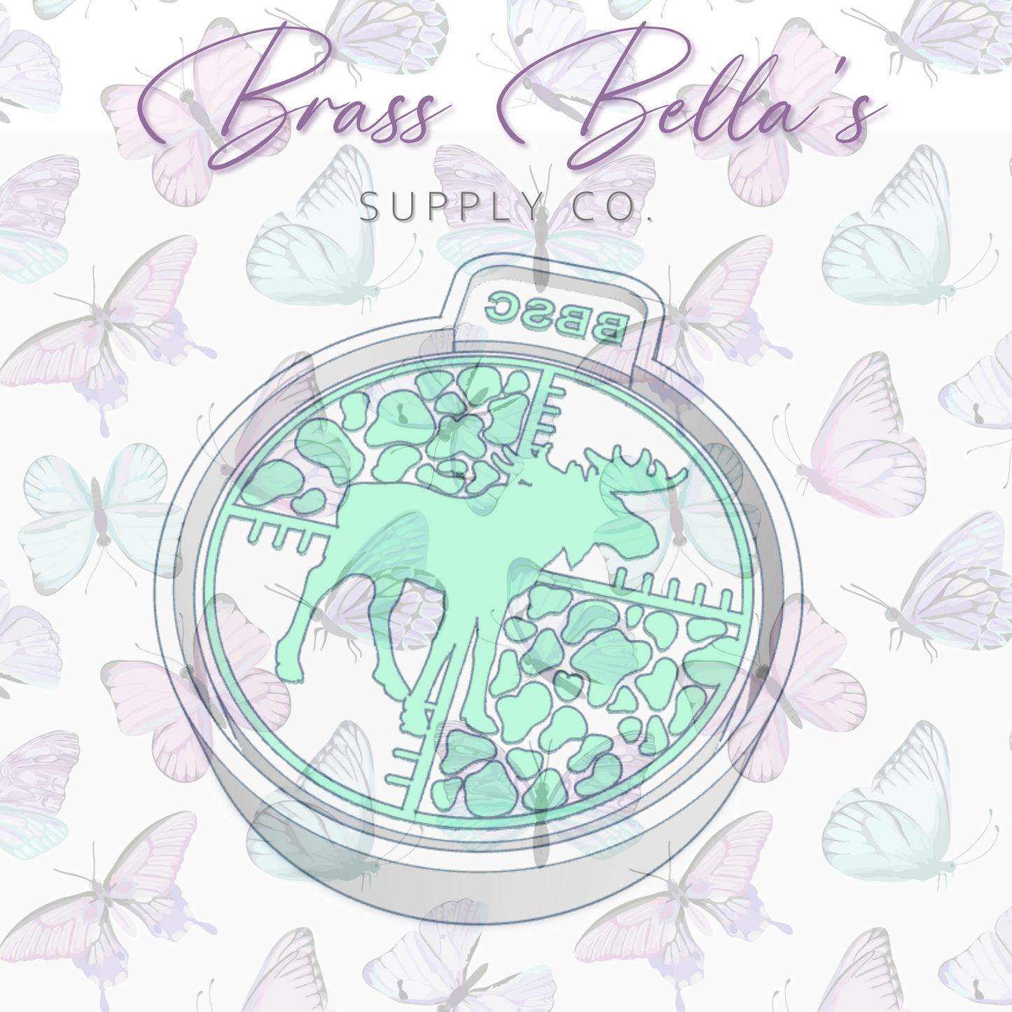 Camo Crosshairs - Moose - Freshie Mold