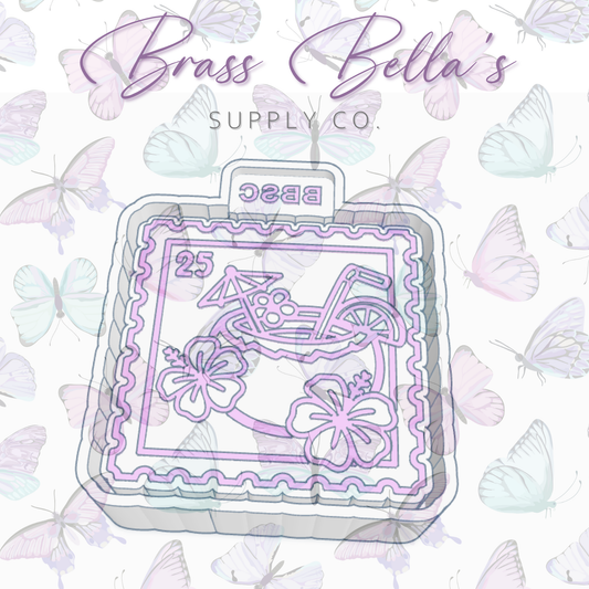 Coconut Drink Stamp - Freshie Mold